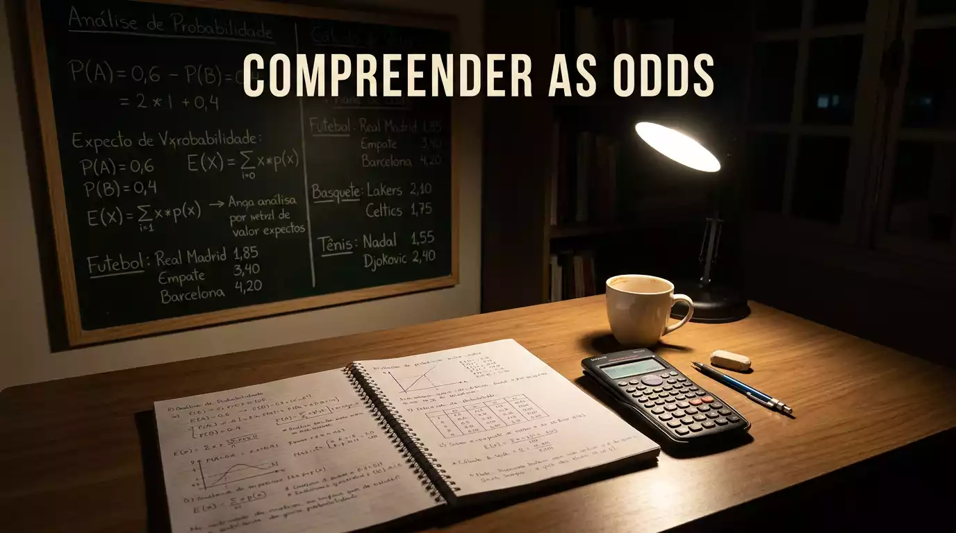 Como funcionam as odds nas apostas desportivas